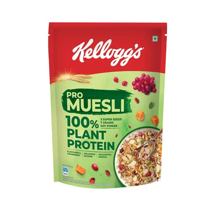 Kelloggs Muesli Pro Plant Protein 100 